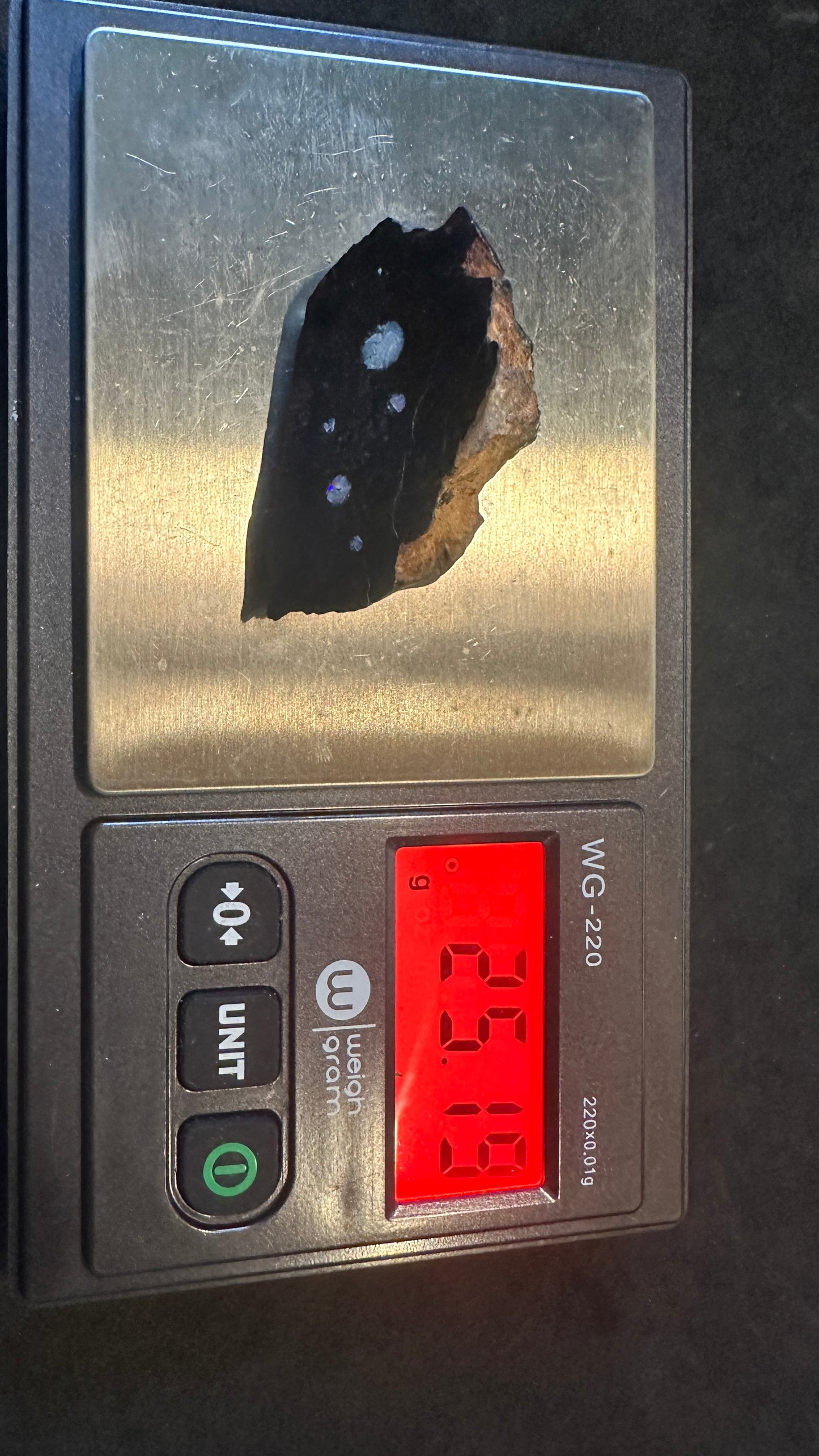 Galaxy Meteorite Inlay