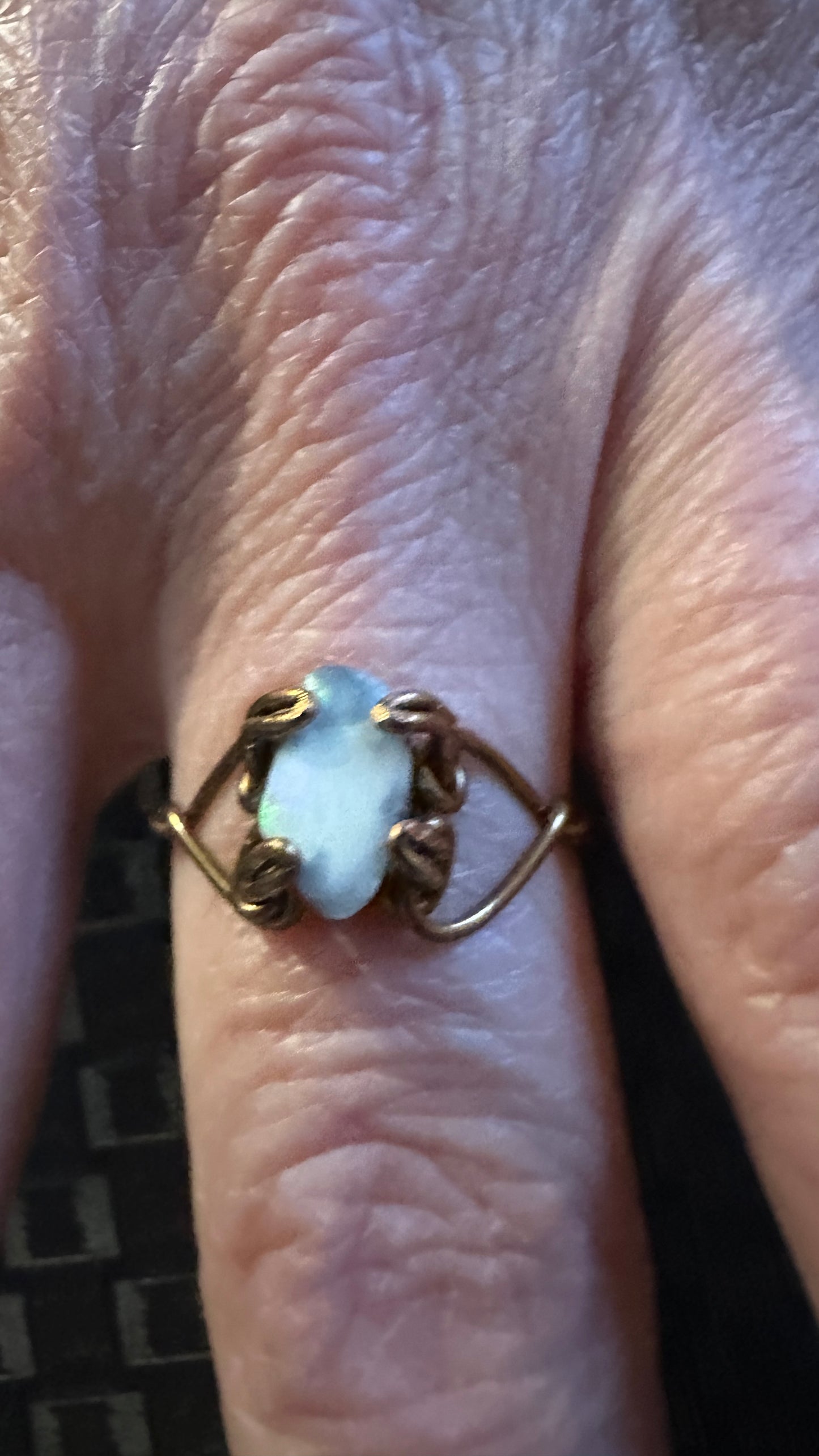 Opal Doublet Ring, Size 8