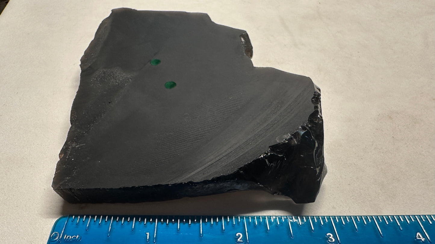Large Backing Obsidian