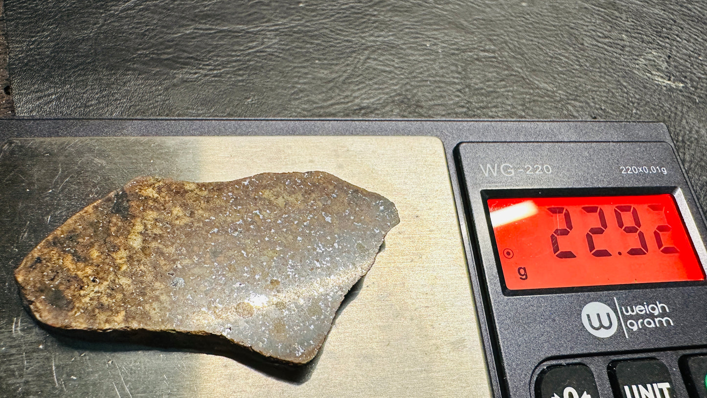 Heavy Metal Meteorite 22.93g