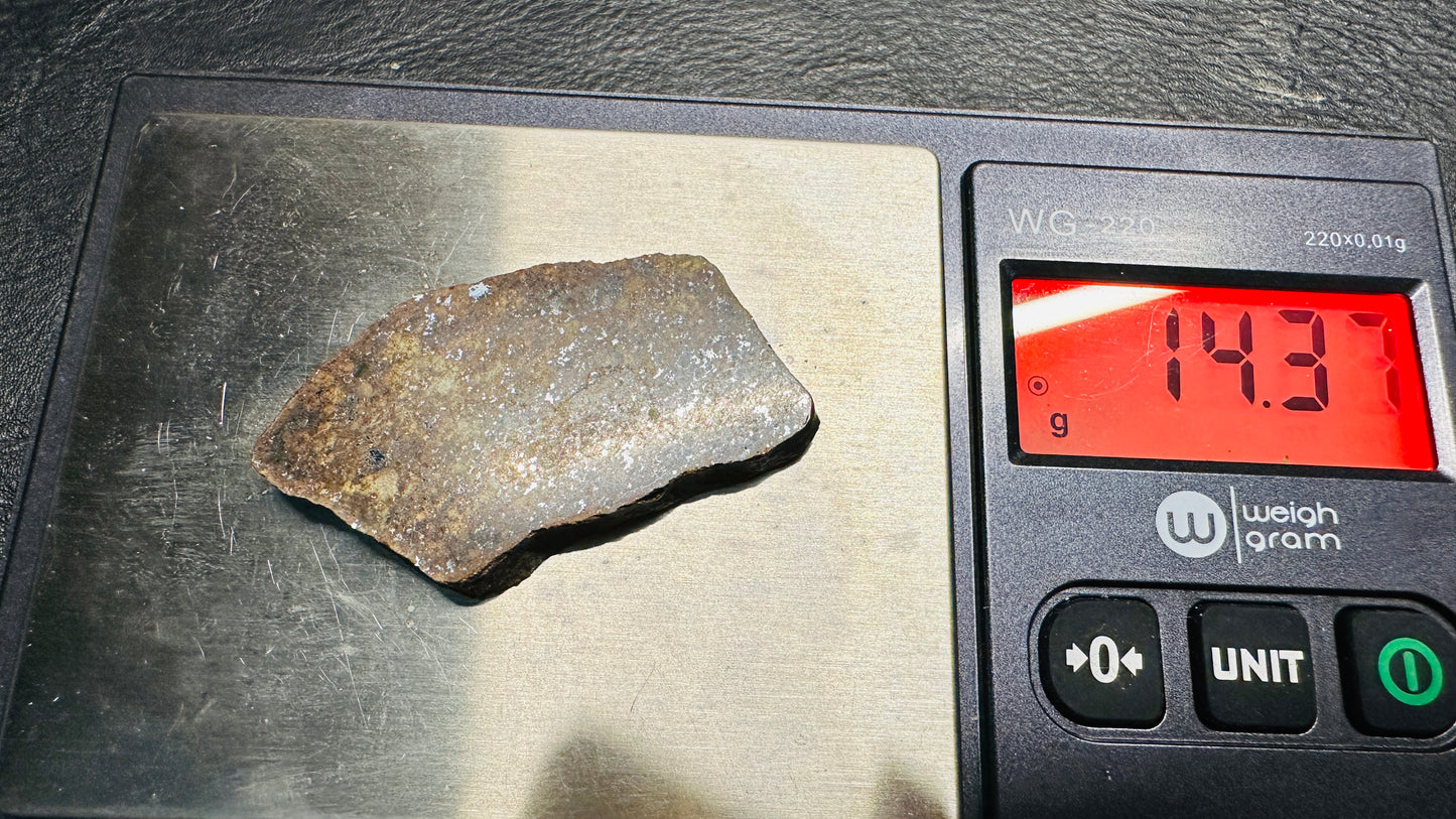 Heavy Metal Meteorite 14.37g