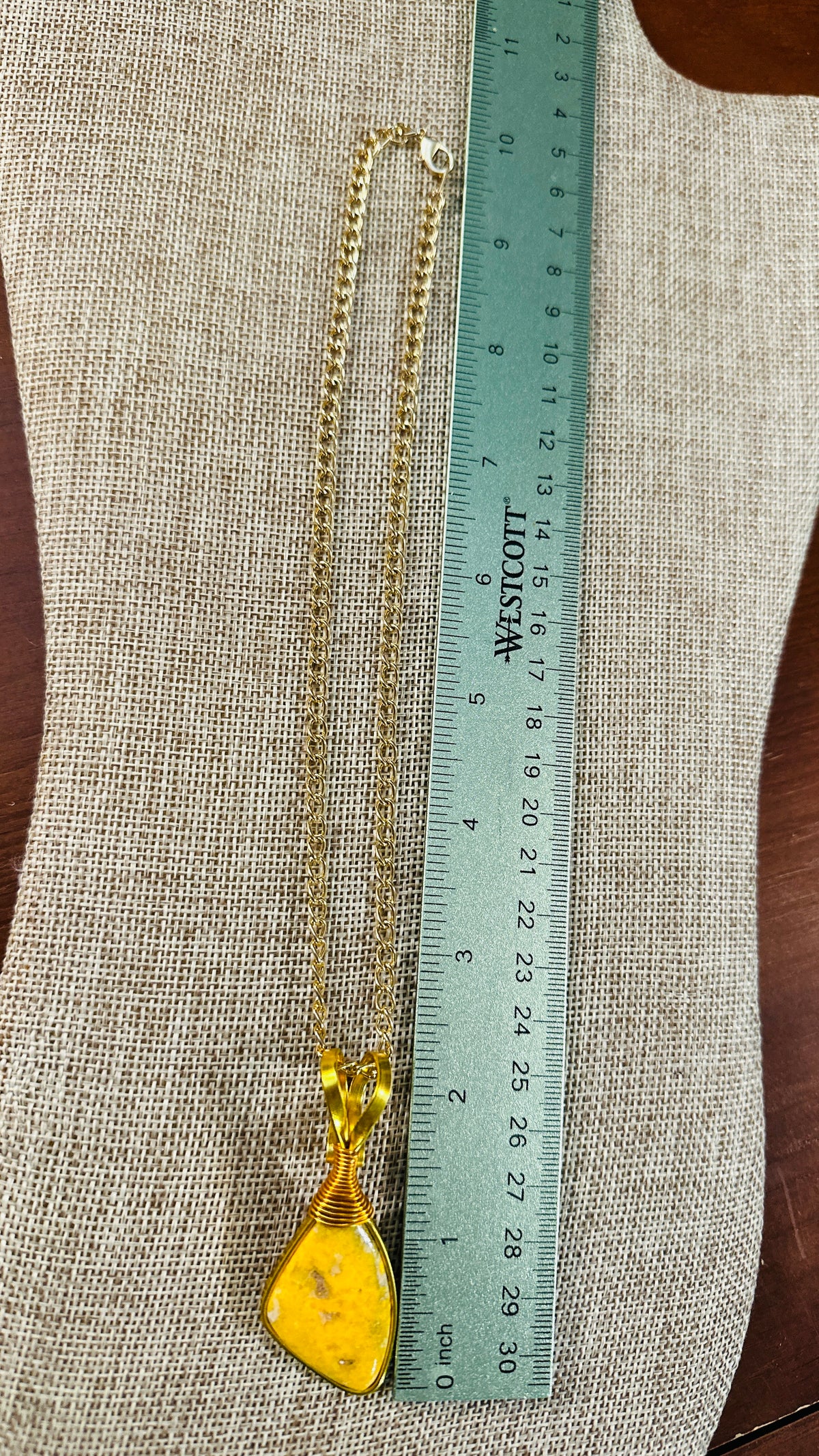 Sunshiny Bumblebee — Bumblebee Jasper Necklace