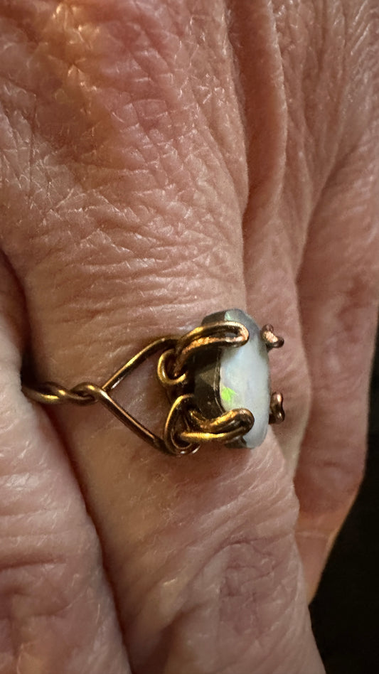 Opal Doublet Ring, Size 8