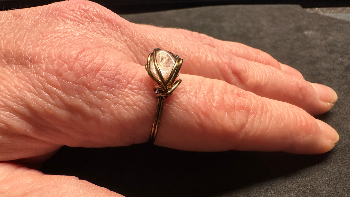 Oregon Sunstone Ring
