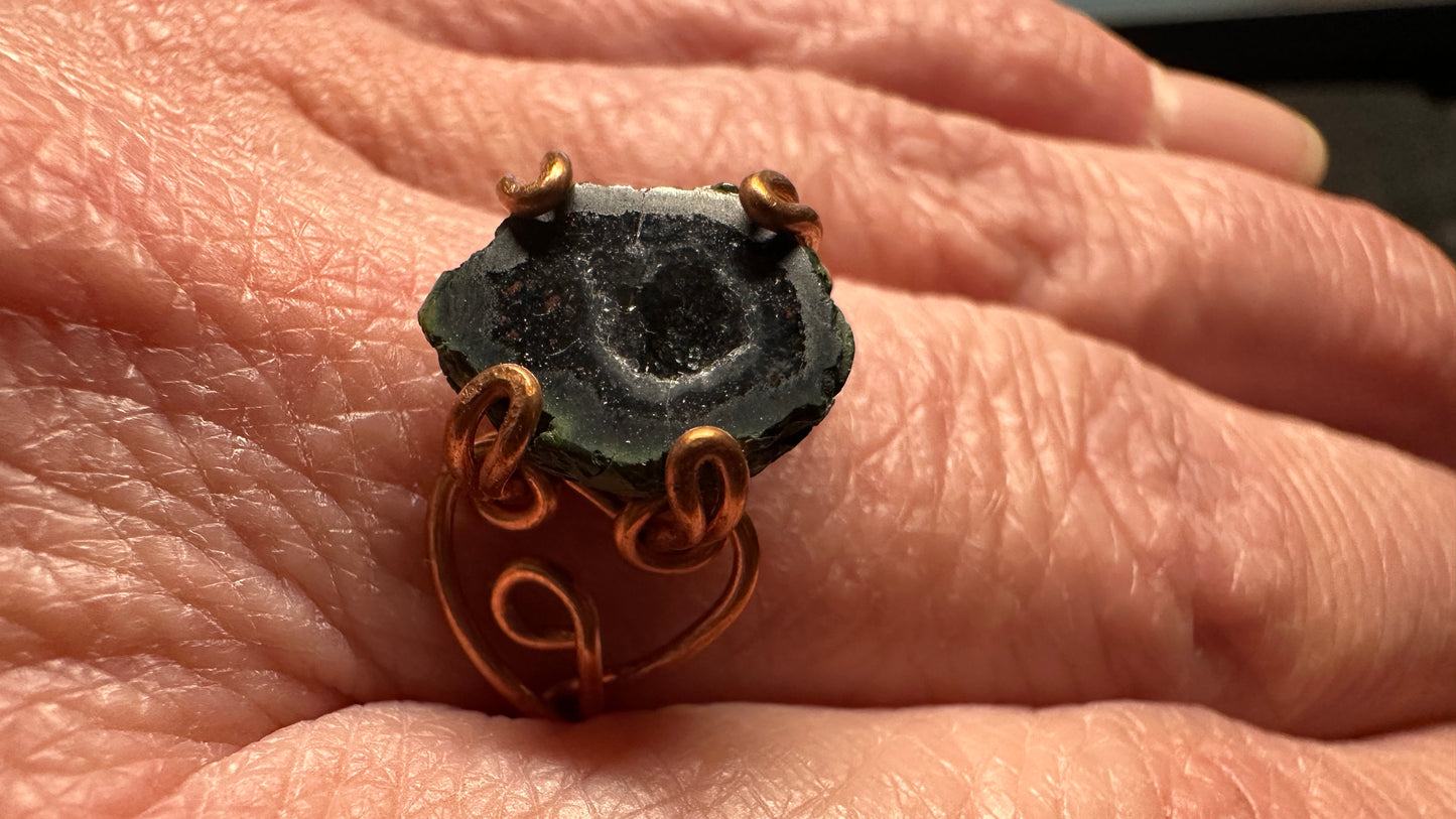 Tabasco Geode Ring