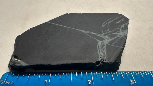 Spiderweb Obsidian Slab 1