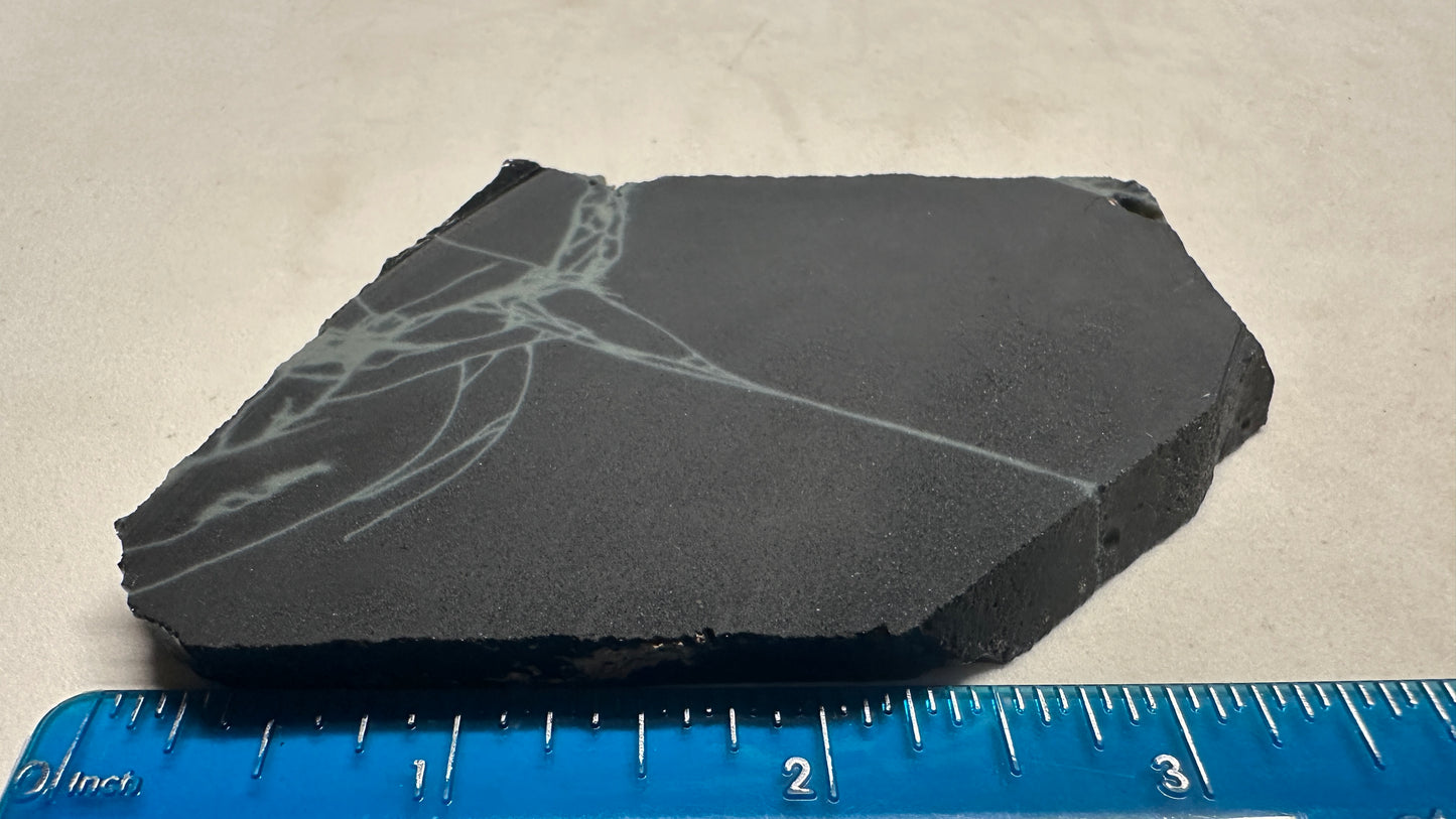 Spiderweb Obsidian Slab 1