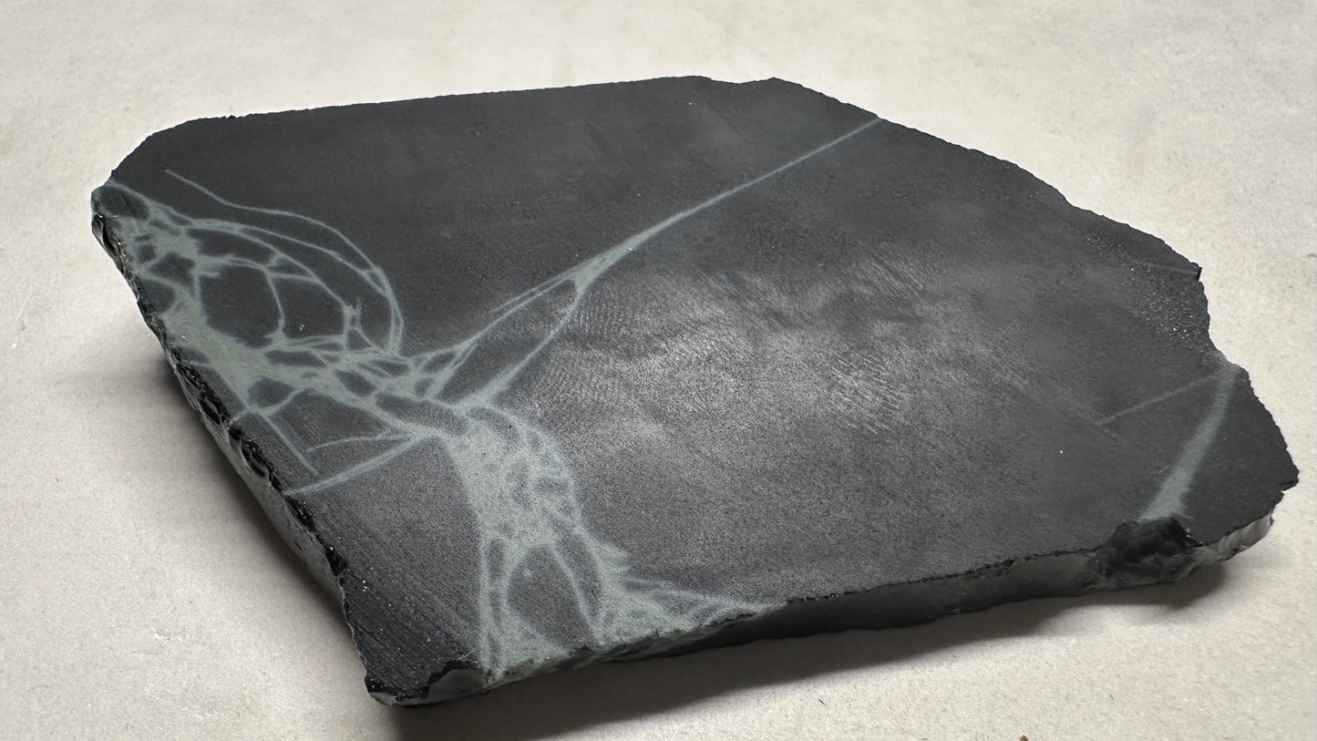 Spiderweb Obsidian Slab 1