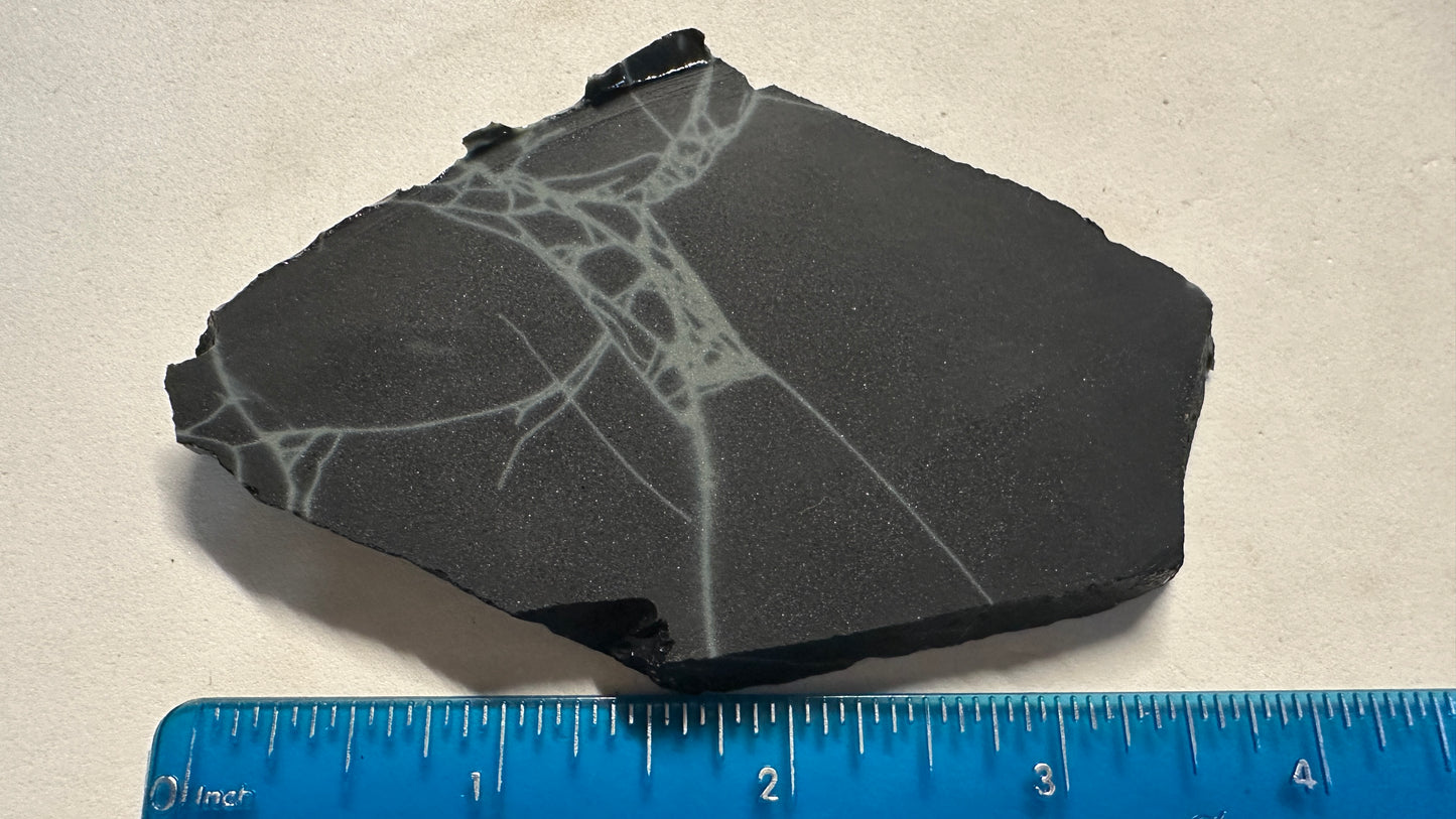 Spiderweb Obsidian Slab 2