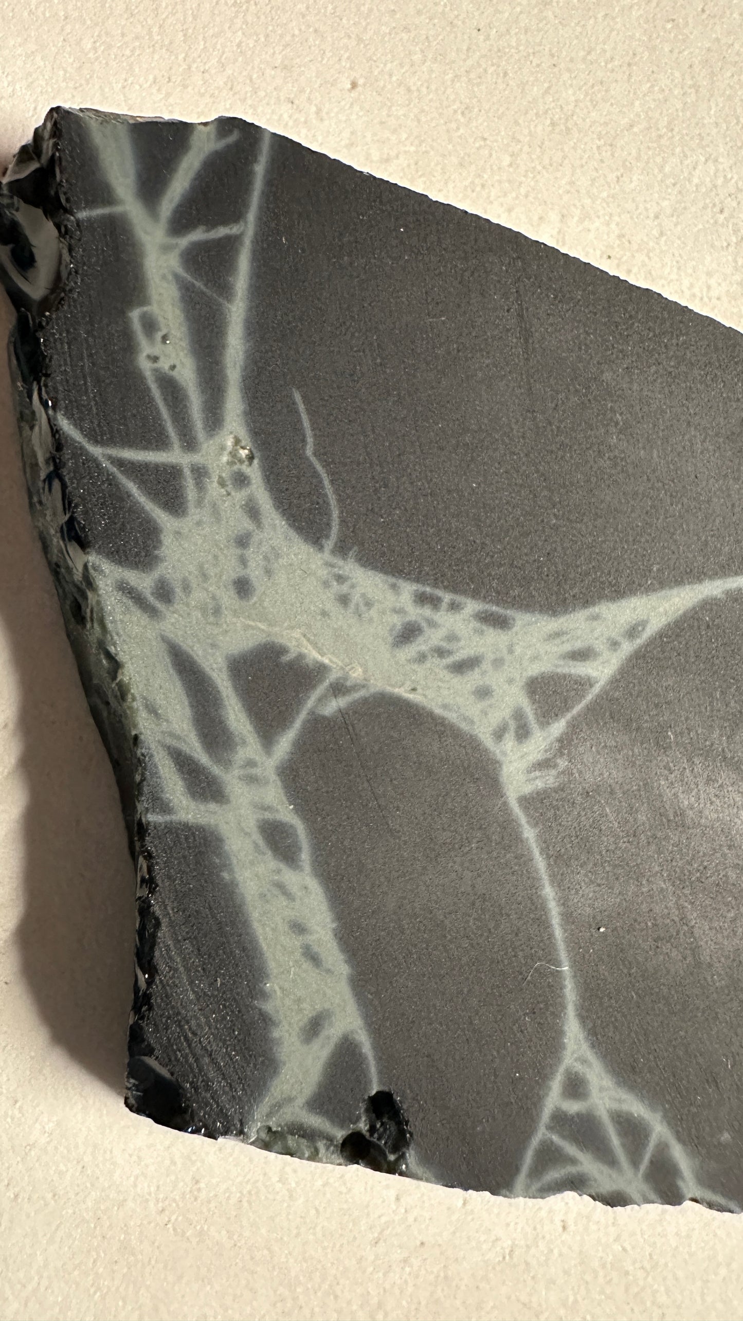 Spiderweb Obsidian Slab 3