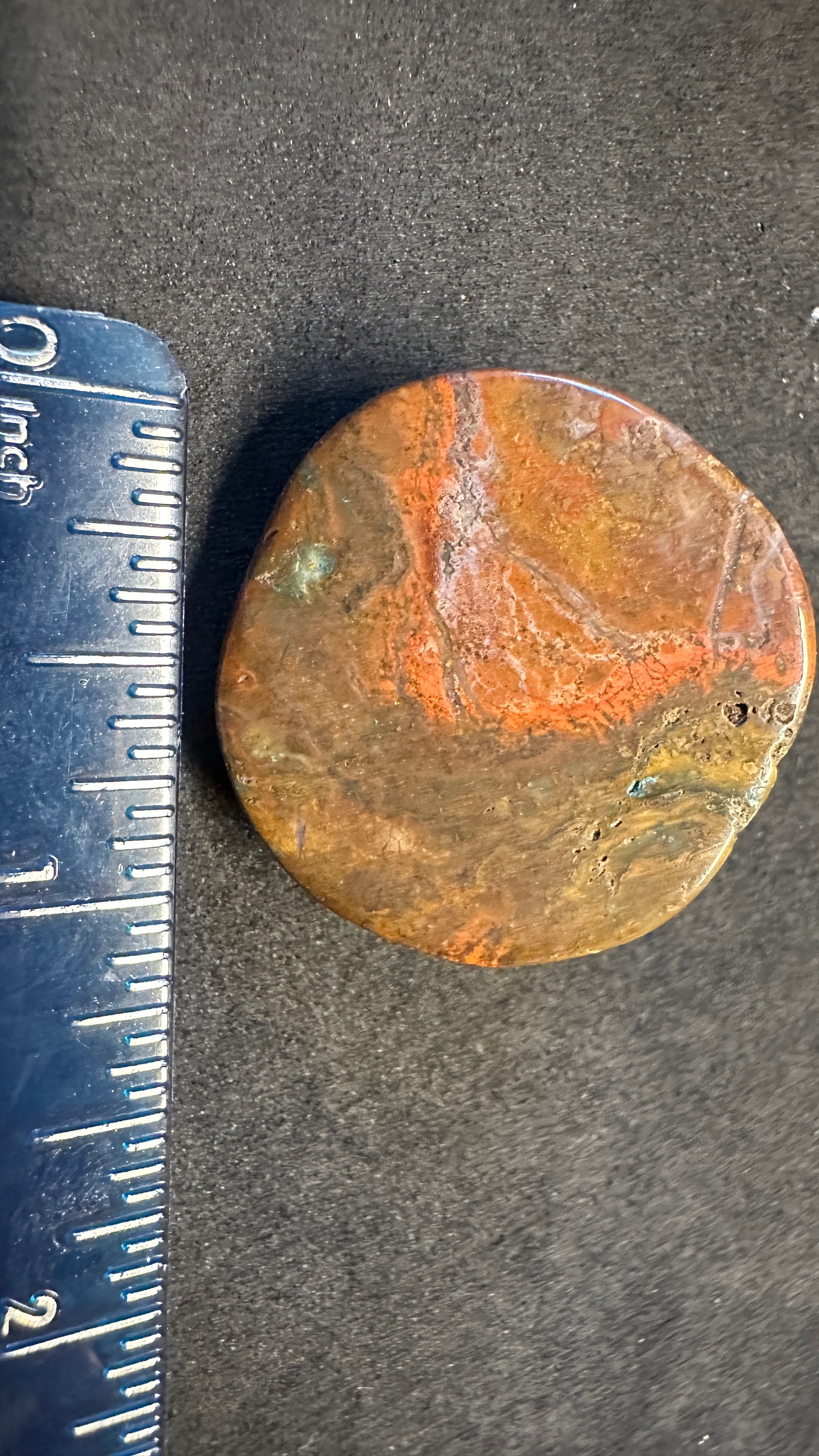 Round Jasper Cab