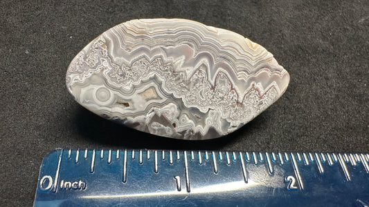 Pretty Lace Agate Cab