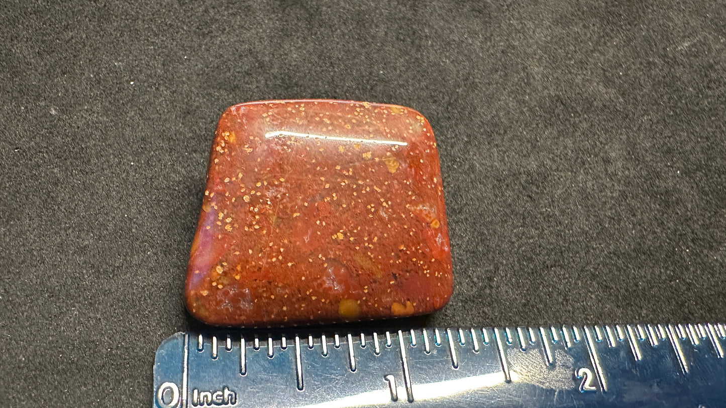 Red and Orange Japer Speckled Cab