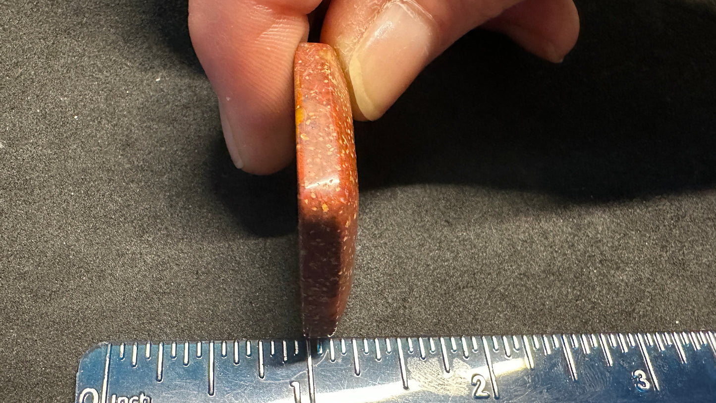 Red and Orange Japer Speckled Cab