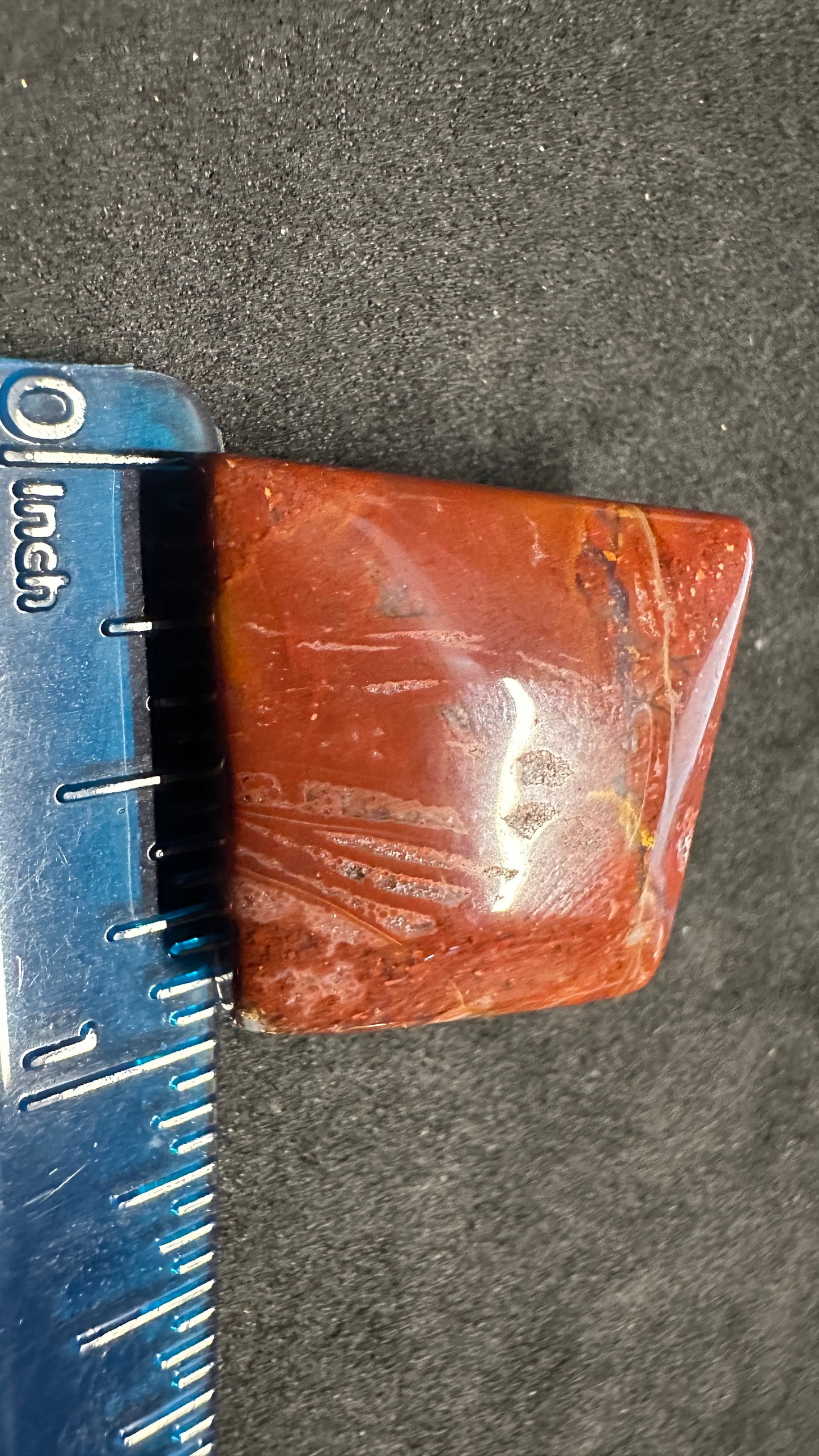 Little Red Jasper Diamond Shaped Cab