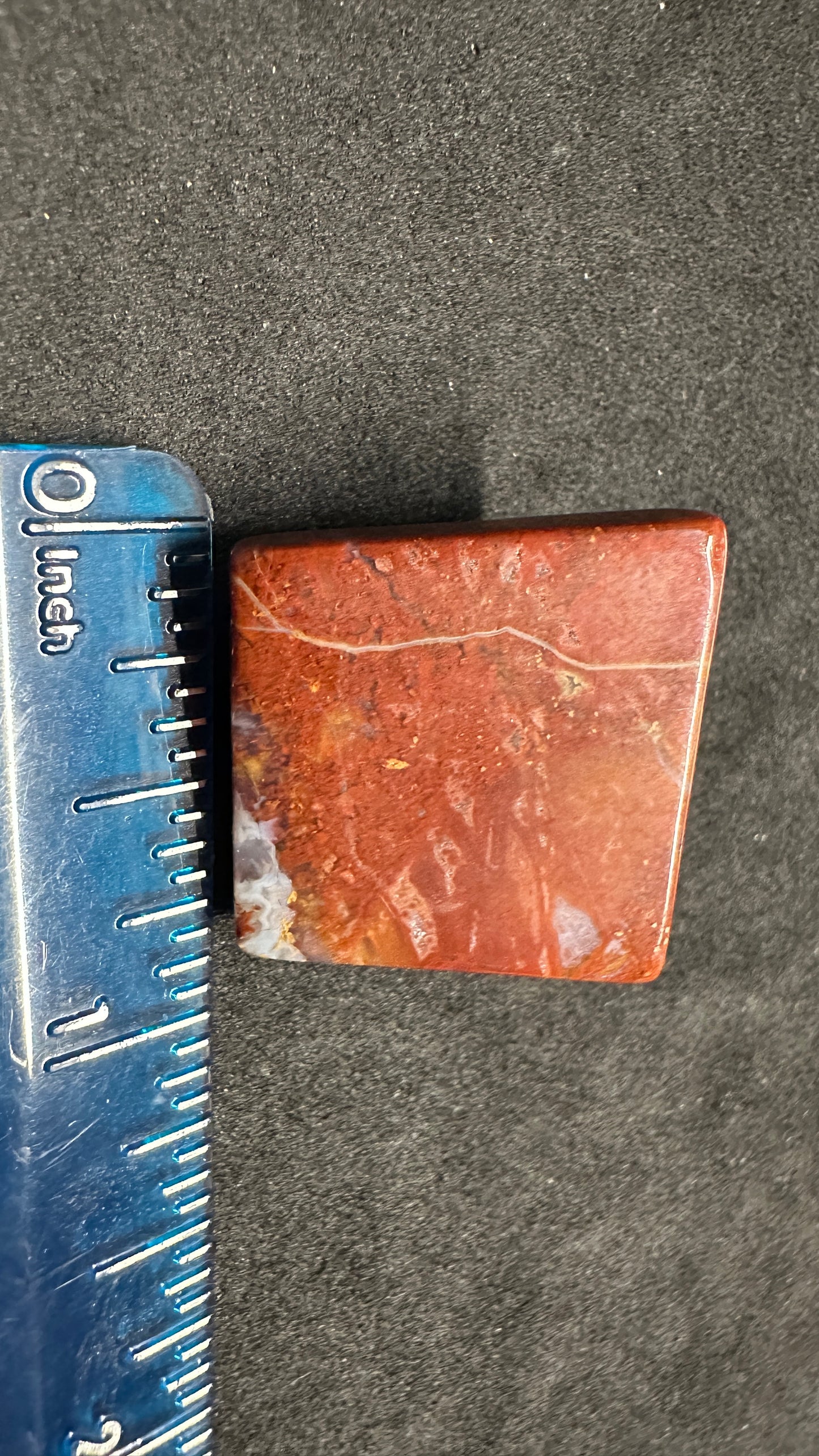 Little Red Jasper Diamond Shaped Cab