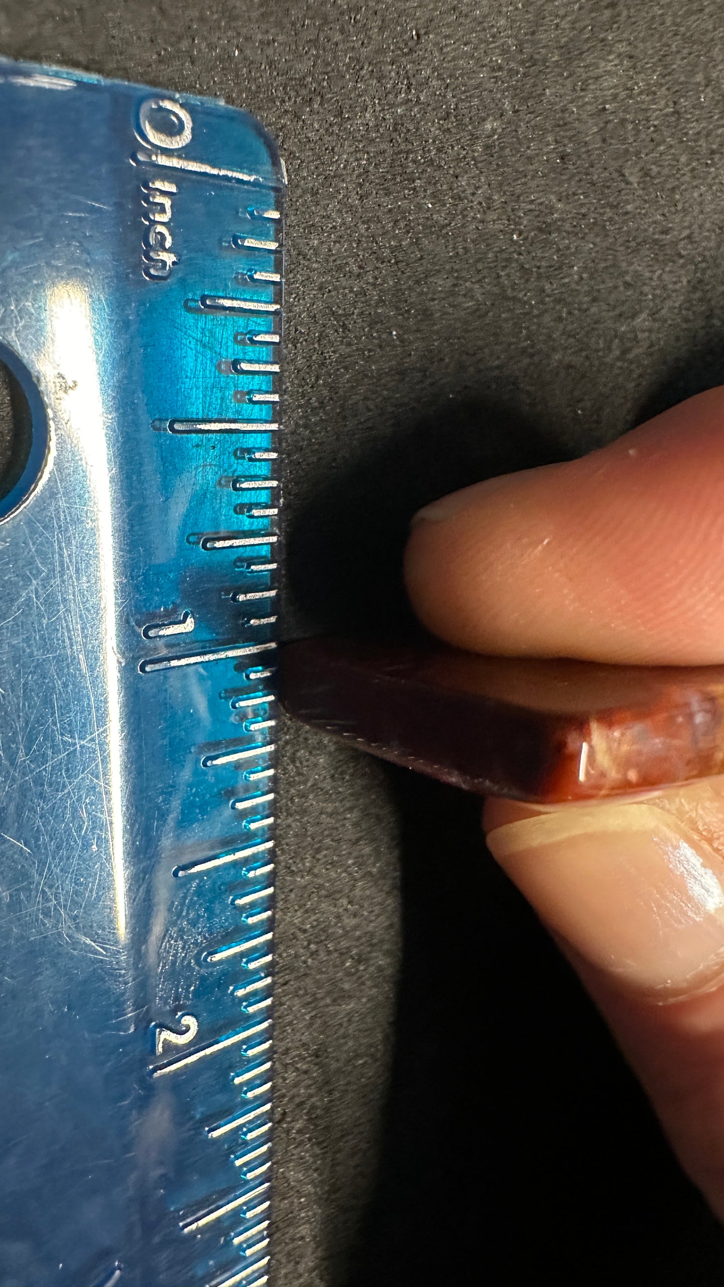 Little Red Jasper Diamond Shaped Cab