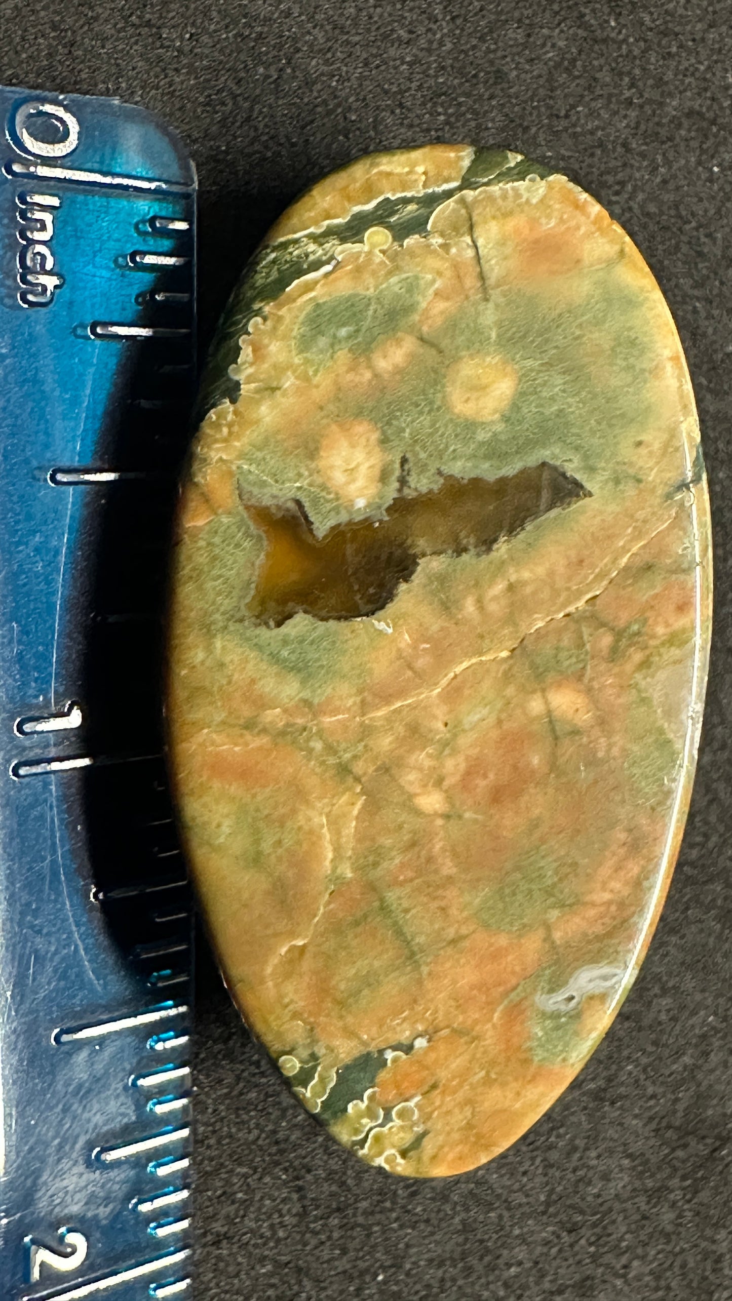 Jasper Oval with Agate Lakes