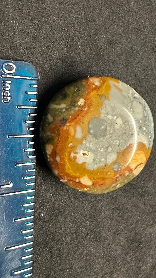 Stellar Round Jasper Cab