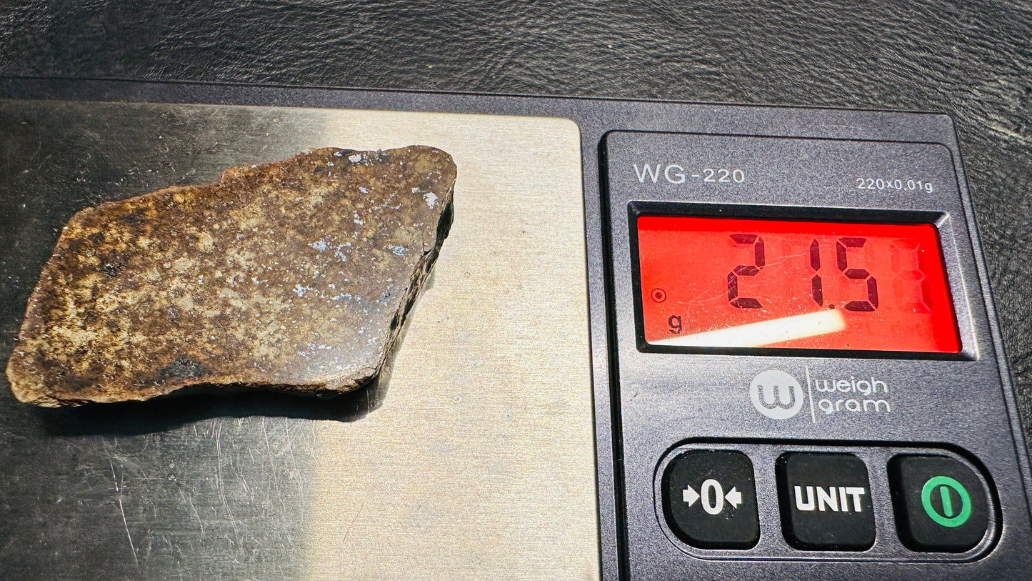 Heavy Metal Meteorite 21.5g