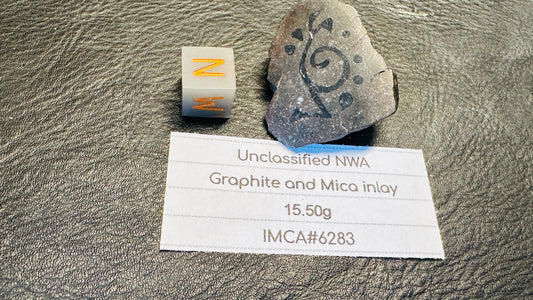 Meteorite with Tirbal Tattoo Style Inlay