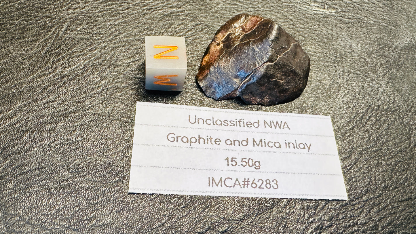 Meteorite with Tirbal Tattoo Style Inlay