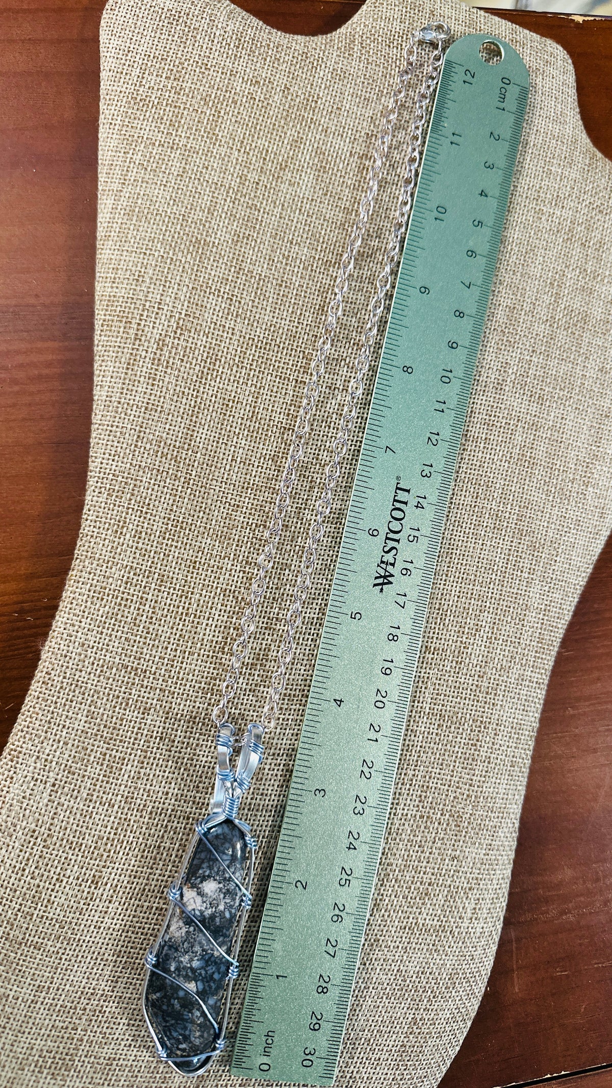 Unapologetically Big and Beautiful - Wire Wrapped Necklace