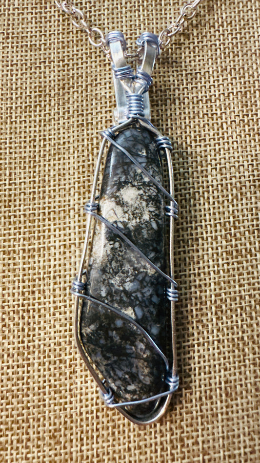 Unapologetically Big and Beautiful - Wire Wrapped Necklace
