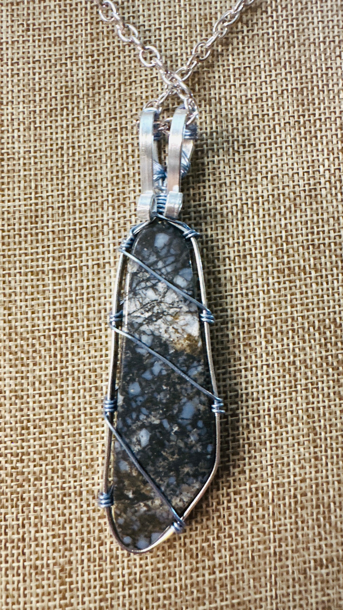 Unapologetically Big and Beautiful - Wire Wrapped Necklace