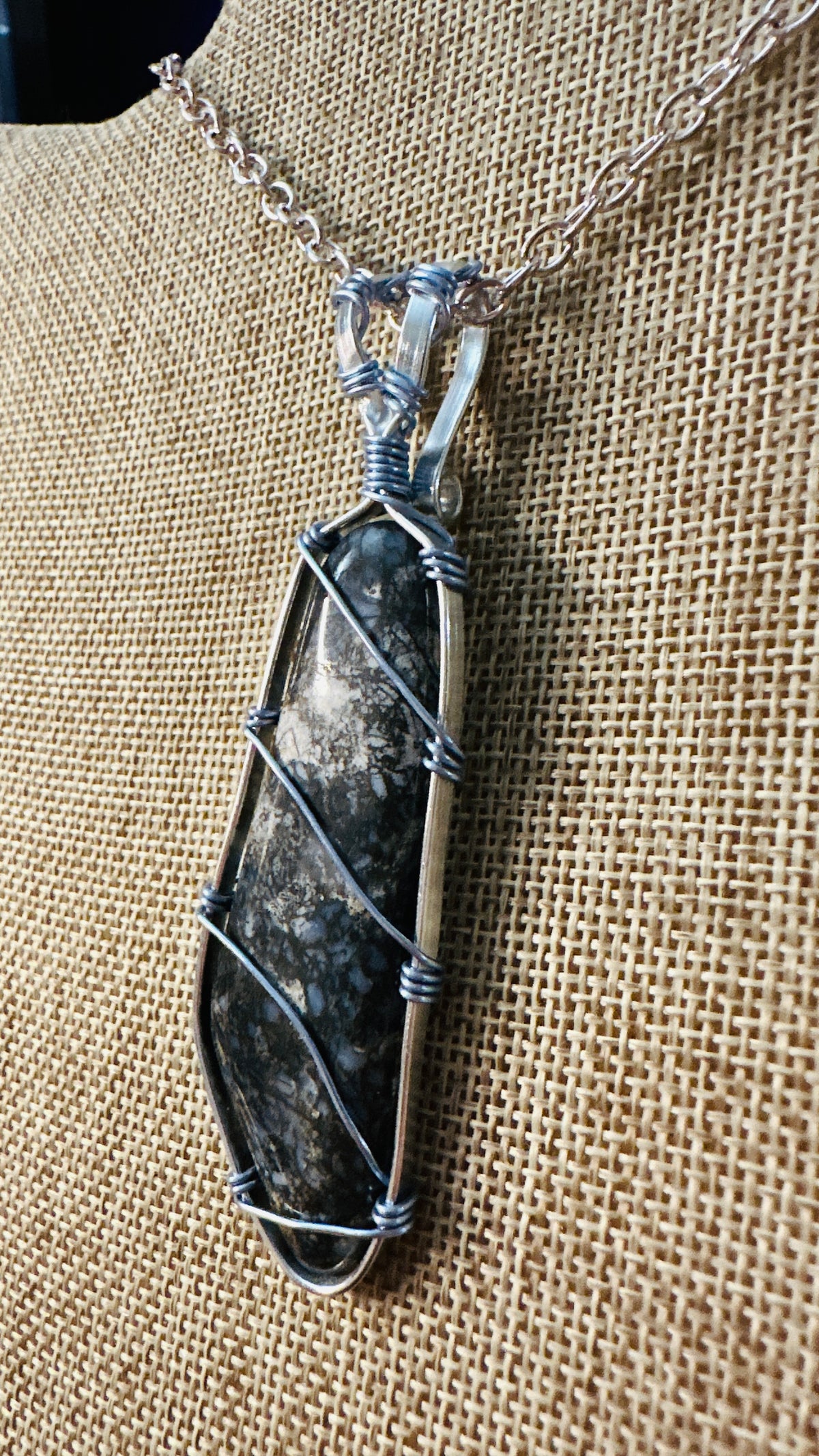 Unapologetically Big and Beautiful - Wire Wrapped Necklace
