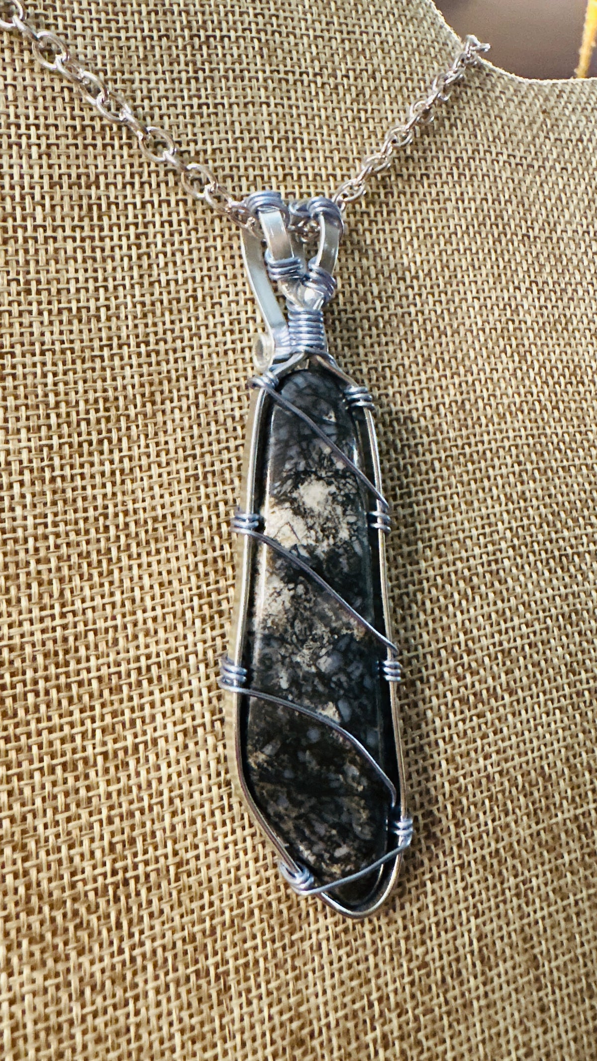 Unapologetically Big and Beautiful - Wire Wrapped Necklace
